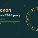 Зодіакальний круг із дванадцятьма знаками на тлі ранкового неба, ілюстрація до гороскопу на 28 серпня 2026 року