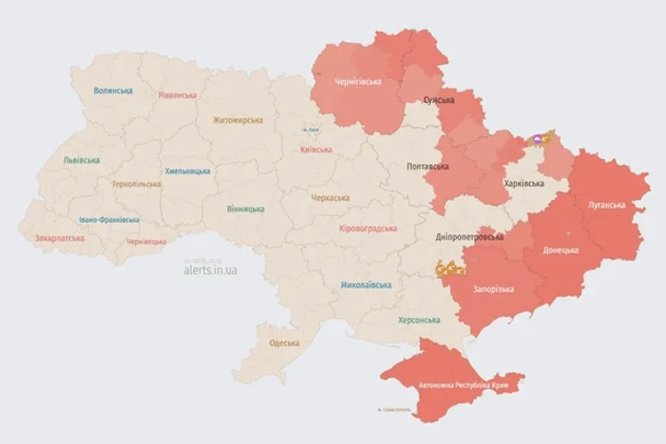 У ніч проти 4 серпня Росія атакувала Україну ударними БпЛА з півночі та півдня
