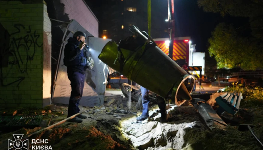 У Києві на Оболоні сапери вилучили бойову частину балістичної ракети