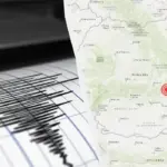 Мапа землетрусу в Румунії 19 жовтня від Institutul Național de Cercetare-Dezvoltare pentru Fizica Pământului